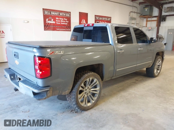 2015 Chevrolet Silverado 1500 LTZ with VIN 3GCUKSEC1FG473825, listed as a IAAI auction lot 41710553 with 212,959 mi miles and . Bid and sale history available at DreamBid. Image 4.