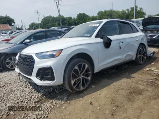 2022 Audi SQ5 Premium Plus with VIN WA1B4AFYXN2043153, listed as a Copart auction lot 58637074 with Not Provided miles and Salvage Title. Bid and sale history available at DreamBid. Image 1.
