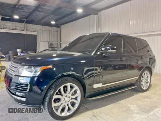 2014 Land Rover Range Rover Supercharged with VIN SALGS2TF6EA155229, listed as a Copart auction lot 62614735 with 95,369 mi miles and Salvage title. Bid and sale history available at DreamBid. Image 2.
