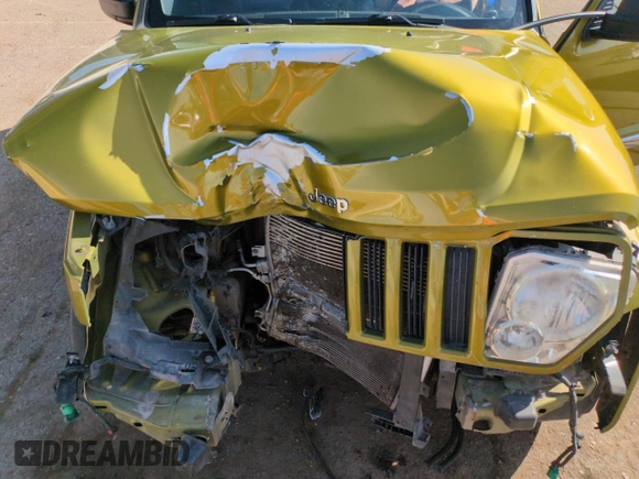 2012 Jeep Liberty Sport with VIN 1C4PJMAK1CW182621, listed as a Copart auction lot 52575175 with 134,727 mi miles and Salvage Title. Bid and sale history available at carsss.com. Image 11.