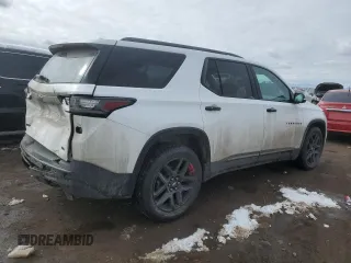 2019 Chevrolet Traverse Premier with VIN 1GNEVKKW4KJ282636, listed as a Copart auction lot 46515155 with 81,897 mi miles and Salvage Title. Bid and sale history available at carsss.com. Image 3.