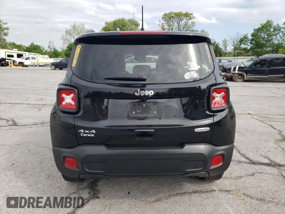 2022 Jeep Renegade Latitude z VIN ZACNJDB10NPN70997, wystawiony jako Copart lot #56013455 z przebiegiem 20 548 mil mil oraz Szkoda całkowita • Salvage title. Historia ofert i sprzedaży dostępna na DreamBid. Obrazek 6.