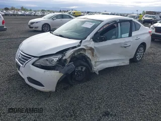 2015 Nissan Sentra SV with VIN 3N1AB7AP9FY339375, listed as a IAAI auction lot 41973068 with Not Provided miles and . Bid and sale history available at DreamBid. Image 2.
