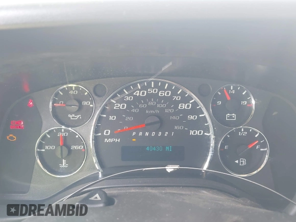 2009 Chevrolet Express Cargo with VIN 1GCFG154691155652, listed as a IAAI auction lot 42692824 with 40,430 mi miles and . Bid and sale history available at DreamBid. Image 7.