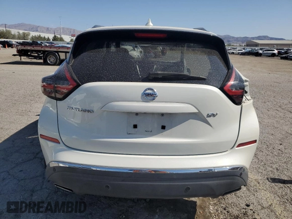 2020 Nissan Murano SV with VIN 5N1AZ2BJ2LN125189, listed as a Copart auction lot 58407815 with 54,156 mi miles and Salvage title. Bid and sale history available at DreamBid. Image 6.