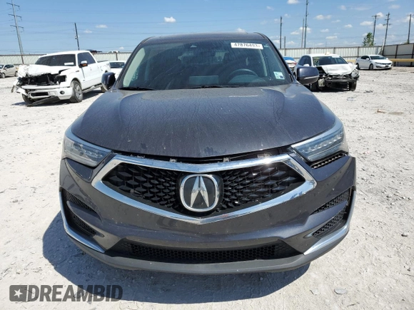 2020 Acura RDX w/Technology Pkg with VIN 5J8TC1H52LL003741, listed as a Copart auction lot 47876493 with 50,998 mi miles. Bid and sale history available at carsss.com. Image 5.