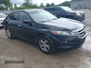 2010 Honda Crosstour EX-L z VIN 5J6TF2H54AL000634, wystawiony jako IAAI lot #42557543 z przebiegiem 271 793 mil mil oraz . Historia ofert i sprzedaży dostępna na DreamBid. Obrazek 1.