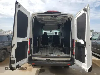 2024 Ford Transit Cargo with VIN 1FTBR1C80RKA15590, listed as a Copart auction lot 47407495 with 28,463 mi miles and Salvage Title. Bid and sale history available at DreamBid. Image 6.
