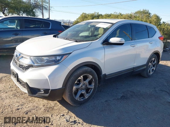 2019 Honda CR-V EX with VIN 5J6RW1H55KA037015, listed as a IAAI auction lot 41034642 with 38,534 mi miles and . Bid and sale history available at DreamBid. Image 17.