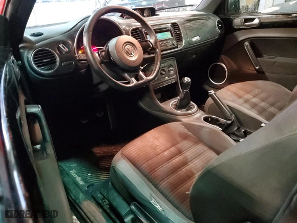 2012 Volkswagen Beetle 2.0T Turbo with VIN 3VW467AT7CM649844, listed as a Copart auction lot 44510205 with 140,411 mi miles and Salvage Title. Bid and sale history available at carsss.com. Image 8.