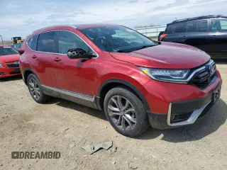 2021 Honda CR-V Touring with VIN 2HKRW2H98MH658016, listed as a Copart auction lot 54430955 with 32,382 mi miles and Salvage Title. Bid and sale history available at carsss.com. Image 4.