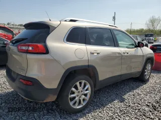2014 Jeep Cherokee Limited with VIN 1C4PJLDS6EW279919, listed as a Copart auction lot 51326945 with 165,454 mi miles and Salvage title. Bid and sale history available at DreamBid. Image 3.