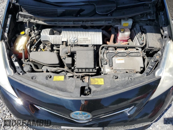 2012 Toyota Prius Two with VIN JTDZN3EU6C3041015, listed as a Copart auction lot 54986215 with 160,586 mi miles and Clean Title. Bid and sale history available at DreamBid. Image 11.