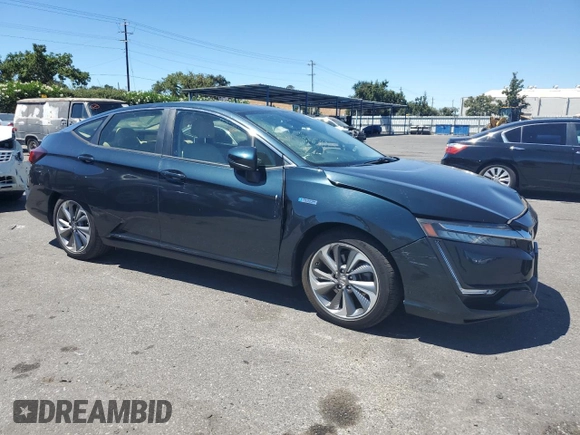 2018 Honda Clarity Plug-In Hybrid Touring with VIN JHMZC5F32JC002974, listed as a Copart auction lot 68187664 with 46,043 mi miles and Salvage Title. Bid and sale history available at carsss.com. Image 4.