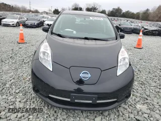 2015 Nissan LEAF SL with VIN 1N4AZ0CP9FC322927, listed as a Copart auction lot 88519705 with 58,552 mi miles and Salvage Title. Bid and sale history available at DreamBid. Image 5.