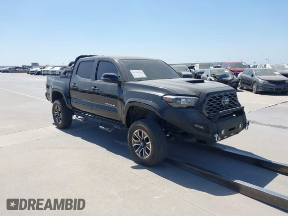 2023 Toyota Tacoma 4WD SR with VIN 3TYCZ5AN0PT110522, listed as a IAAI auction lot 41740128 with 45,115 mi miles. Bid and sale history available at carsss.com. Image 1.