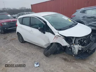 2016 Nissan Note S z VIN 3N1CE2CP9GL377736, wystawiony jako IAAI lot #41401546 z przebiegiem 157 673 mil mil oraz . Historia ofert i sprzedaży dostępna na DreamBid. Obrazek 1.