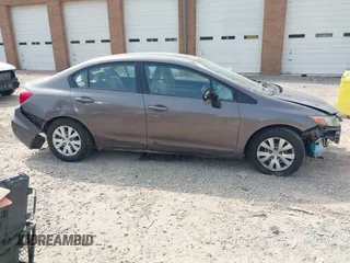 2012 Honda Civic LX with VIN 2HGFB2F57CH528266, listed as a IAAI auction lot 42094846 with 120,244 mi miles and . Bid and sale history available at DreamBid. Image 13.