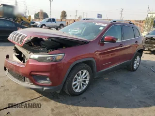 2019 Jeep Cherokee Latitude with VIN 1C4PJLCB0KD265006, listed as a Copart auction lot 88063235 with 94,108 mi miles and Salvage Title. Bid and sale history available at carsss.com. Image 1.
