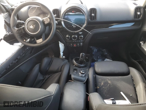 2024 MINI Countryman Cooper S with VIN WMZ83BR03R3S03985, listed as a Copart auction lot 89362545 with 0 mi miles and Salvage Title. Bid and sale history available at carsss.com. Image 8.