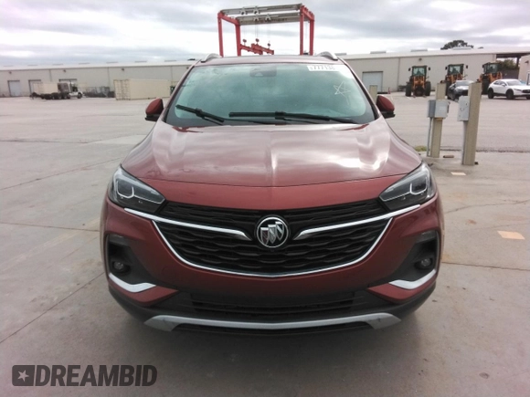2021 Buick Encore GX Essence with VIN KL4MMFSL3MB076378, listed as a Copart auction lot 58874155 with Not provided miles and Salvage title. Bid and sale history available at DreamBid. Image 5.