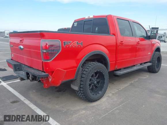 2011 Ford F-150 XLT with VIN 1FTFW1ET8BFC38857, listed as a IAAI auction lot 41936518 with 146,070 mi miles and . Bid and sale history available at DreamBid. Image 4.