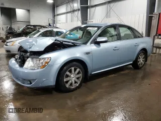 2008 Ford Taurus SEL with VIN 1FAHP24W68G182787, listed as a Copart auction lot 81519654 with 80,629 mi miles and Salvage Title. Bid and sale history available at carsss.com. Image 1.