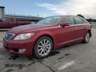 2011 Lexus LS 460 z VIN JTHCL5EF4B5009688, wystawiony jako Copart lot #54052255 z przebiegiem 129 940 mil mil oraz Szkody całkowita. Historia ofert i sprzedaży dostępna na DreamBid. Obrazek 1.