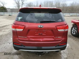 2016 Kia Sorento EX with VIN 5XYPHDA12GG025167, listed as a Copart auction lot 44325245 with 111,174 mi miles and Salvage Title. Bid and sale history available at DreamBid. Image 6.