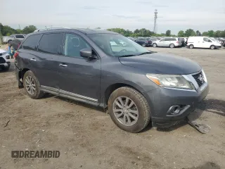 2014 Nissan Pathfinder SL with VIN 5N1AR2MM1EC723859, listed as a Copart auction lot 54532805 with 103,247 mi miles and Salvage Title. Bid and sale history available at carsss.com. Image 4.