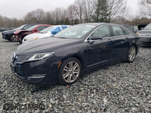 2014 Lincoln MKZ with VIN 3LN6L2G93ER800263, listed as a Copart auction lot 52548755 with 189,447 mi miles and Clean Title. Bid and sale history available at carsss.com. Image 1.