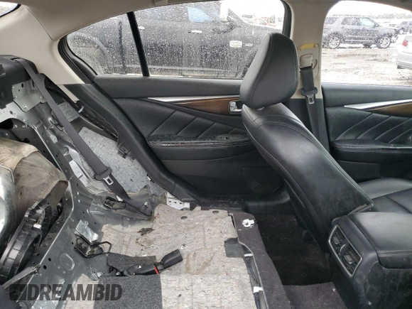 2019 Infiniti Q50 Luxe with VIN JN1EV7AR2KM558377, listed as a Copart auction lot 78653744 with 133,762 mi miles and Salvage Title. Bid and sale history available at DreamBid. Image 10.