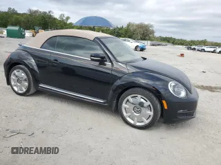 2015 Volkswagen Beetle 1.8T w/Tech with VIN 3VW517AT0FM805617, listed as a Copart auction lot 54699545 with 50,247 mi miles and Non Repairable. Bid and sale history available at DreamBid. Image 4.