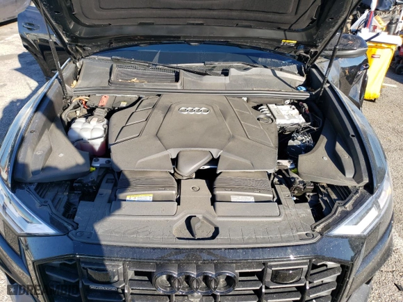 2022 Audi Q8 Premium Plus with VIN WA1EVBF17ND031131, listed as a Copart auction lot 42238674 with 8,378 mi miles. Bid and sale history available at carsss.com. Image 12.