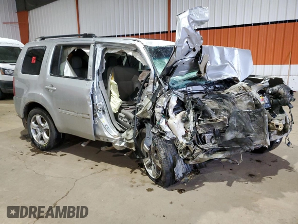 2013 Honda Pilot EX-L with VIN 5FNYF4H56DB502964, listed as a Copart auction lot 83614414 with Not Provided miles and Non Repairable. Bid and sale history available at DreamBid. Image 4.