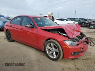 2013 BMW 3 Series 320i xDrive with VIN WBA3C3C57DF979366, listed as a Copart auction lot 52031525 with Not provided miles and Salvage title. Bid and sale history available at DreamBid. Image 4.