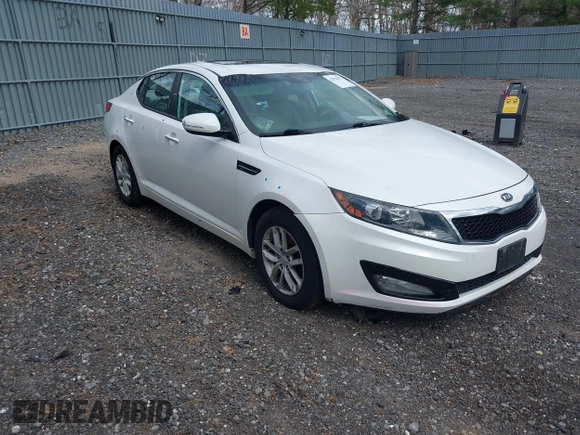 2012 Kia Optima LX with VIN KNAGM4A78C5289431, listed as a IAAI auction lot 42026917 with 148,867 mi miles and . Bid and sale history available at carsss.com. Image 1.