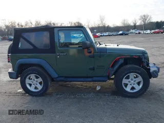 2016 Jeep Wrangler Sport with VIN 1C4AJWAG7GL330159, listed as a IAAI auction lot 41530415 with 98,554 mi miles and . Bid and sale history available at carsss.com. Image 13.