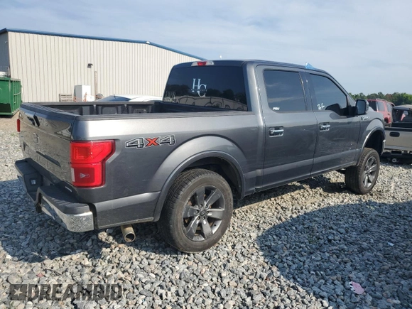 2018 Ford F-150 XL with VIN 1FTEW1EGXJFB60711, listed as a Copart auction lot 64041545 with 163,798 mi miles and Salvage title. Bid and sale history available at DreamBid. Image 3.