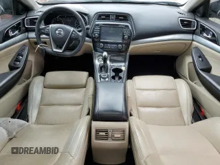 2016 Nissan Maxima SL with VIN 1N4AA6AP0GC379967, listed as a Copart auction lot 60839615 with 107,201 mi miles and Salvage title. Bid and sale history available at DreamBid. Image 8.