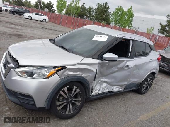 2019 Nissan Kicks SR with VIN 3N1CP5CU1KL535075, listed as a IAAI auction lot 42051466 with 73,730 mi miles. Bid and sale history available at carsss.com. Image 13.