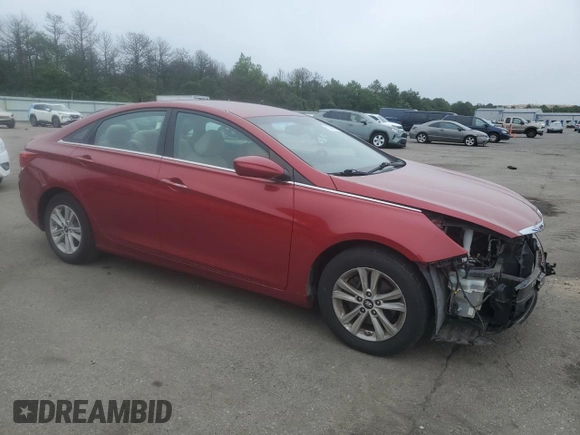2013 Hyundai Sonata GLS z VIN 5NPEB4AC1DH514710, wystawiony jako Copart lot #61200105 z przebiegiem 70 174 mil mil oraz Szkoda całkowita • Salvage title. Historia ofert i sprzedaży dostępna na DreamBid. Obrazek 4.