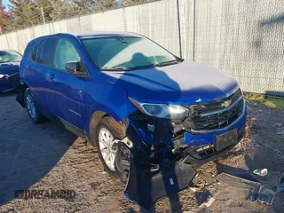2019 Chevrolet Equinox LS with VIN 3GNAXHEV2KS574606, listed as a IAAI auction lot 41208945 with 79,325 mi miles. Bid and sale history available at carsss.com. Image 1.