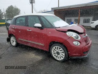 2014 FIAT 500L Lounge z VIN ZFBCFACH9EZ029795, wystawiony jako Copart lot #53919345 z przebiegiem 79 294 mil mil oraz Szkoda całkowita • Salvage title. Historia ofert i sprzedaży dostępna na DreamBid. Obrazek 4.