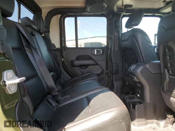 2022 Jeep Gladiator Rubicon с VIN 1C6JJTBGXNL130958, выставлен на аукционе Copart как лот 52515165 с пробегом 62 152 миль миль и Списание • Salvage title. История ставок и продаж доступна на DreamBid. Изображение 10.