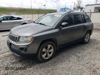 2012 Jeep Compass Sport with VIN 1C4NJCBA7CD618147, listed as a Copart auction lot 54951065 with 163,649 mi miles and Clean Title. Bid and sale history available at carsss.com. Image 1.