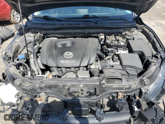 2017 Mazda 3 Touring with VIN 3MZBN1V71HM143468, listed as a Copart auction lot 55250265 with 61,611 mi miles and Salvage Title. Bid and sale history available at DreamBid. Image 11.