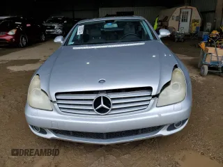 2007 Mercedes-Benz CLS-Class 5.5L with VIN WDDDJ72X87A086024, listed as a Copart auction lot 65056704 with 0 mi miles and Salvage Title. Bid and sale history available at carsss.com. Image 5.
