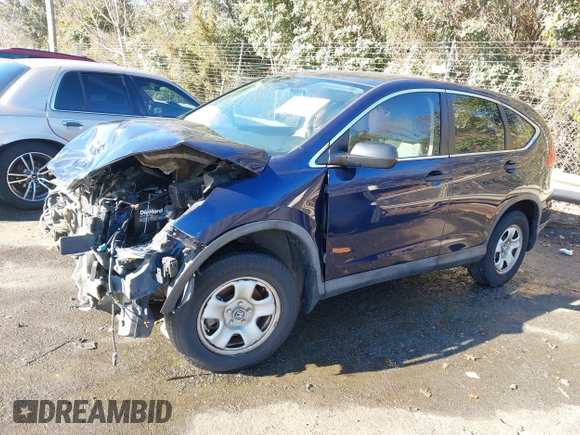 2015 Honda CR-V LX with VIN 3CZRM3H34FG712022, listed as a IAAI auction lot 41007983 with 120,280 mi miles and . Bid and sale history available at carsss.com. Image 17.