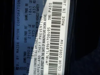 2013 Mazda 3 i Touring with VIN JM1BL1L89D1708495, listed as a Copart auction lot 50705075 with 68,414 mi miles and Salvage Title. Bid and sale history available at DreamBid. Image 14.